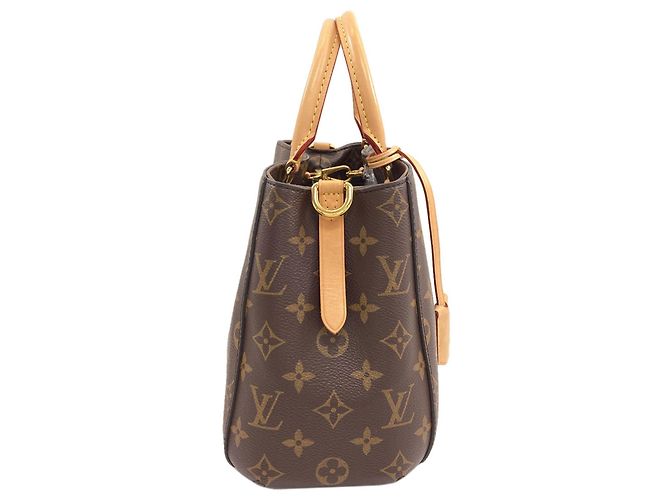 Borsa Louis Vuitton M41055 Montaigne BB Monogramma - vista 3