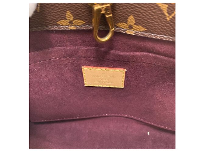 Borsa Louis Vuitton M41055 Montaigne BB Monogramma - vista 6