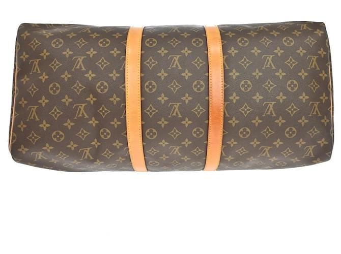 Louis Vuitton Keepall Monogram 55 Marrone - vista 7
