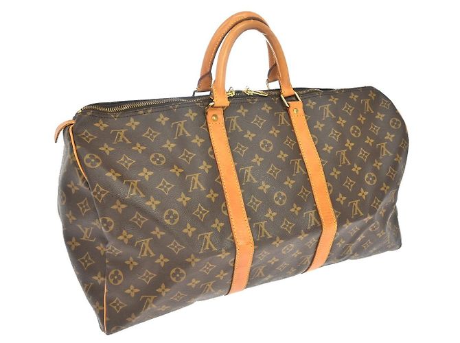 Louis Vuitton Keepall Monogram 50 Marrone - vista 2