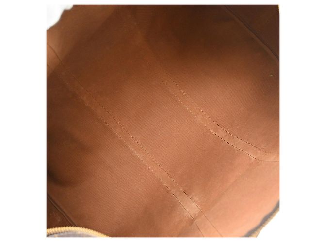 Louis Vuitton Keepall Bandoulière Monogram 50 Marrone - vista 3