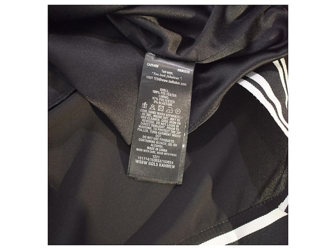 Vestido Ted Baker negro con rayas blancas - vista 7