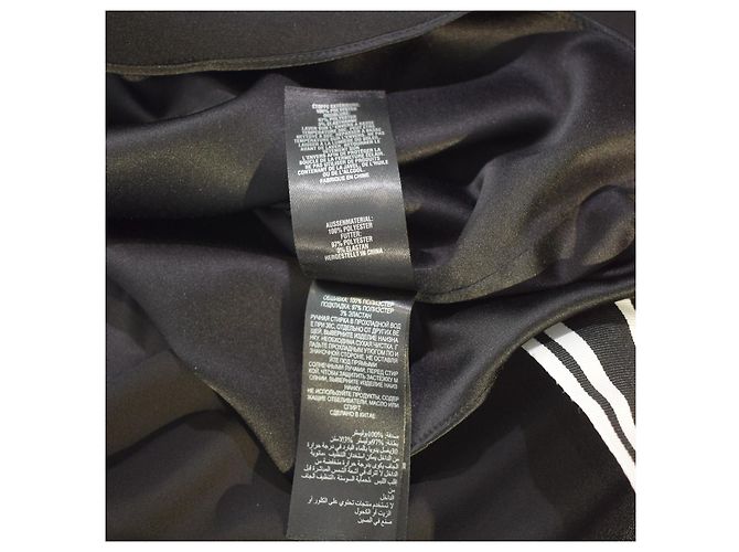 Vestido Ted Baker negro con rayas blancas - vista 8