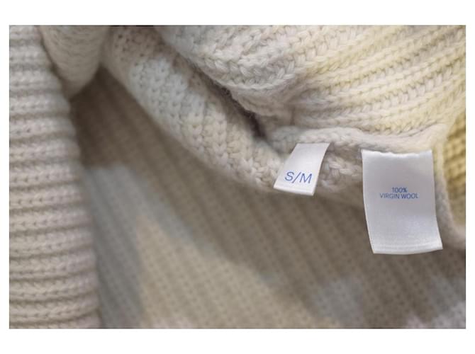 Autre Marque RAEY Beige Wollpullover mit Rollkragen - Ansicht 8