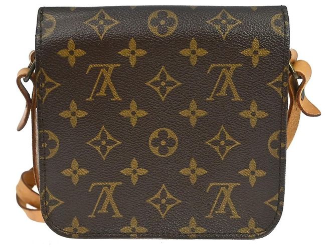 Louis Vuitton Cartouchiere Monogram PM Marrone - vista 2