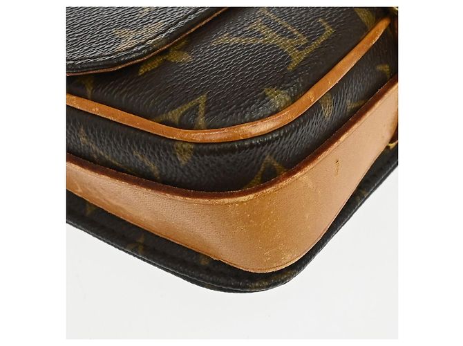 Louis Vuitton Cartouchiere Monogram PM Marrone - vista 7
