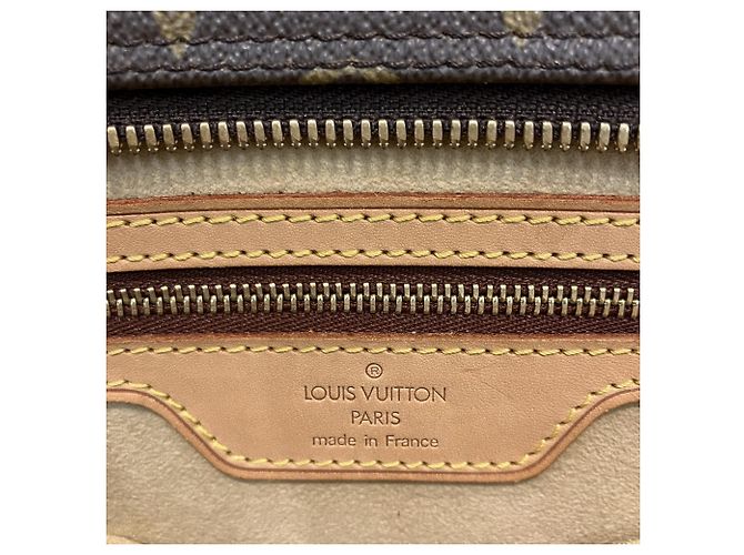 Borsa a tracolla Louis Vuitton Cite GM in Monogram Canvas Marrone Monogramma - vista 4