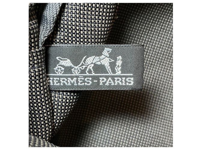 Hermès Borsa Tote Hermes Herline MM Marrone - vista 4