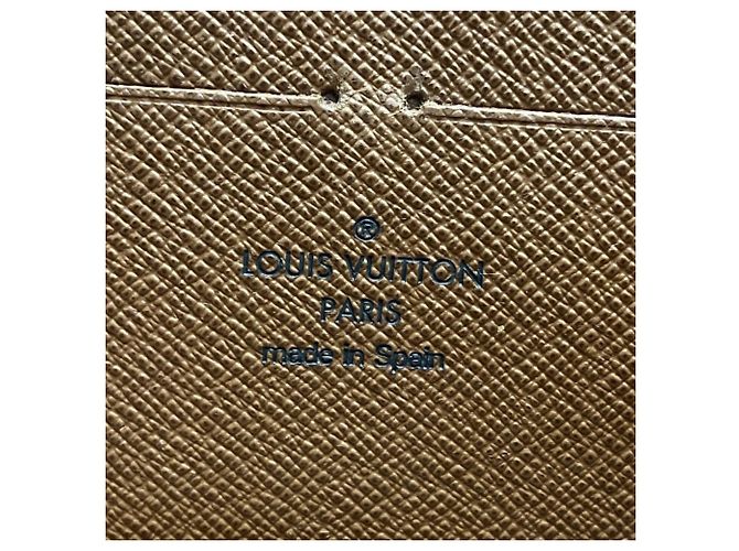 Cartera Zippy Larga Monogram Canvas Louis Vuitton Castaño Monograma - vista 4