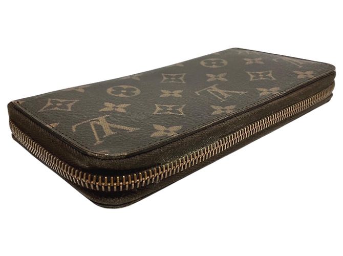 Cartera Zippy Larga Monogram Canvas Louis Vuitton Castaño Monograma - vista 9
