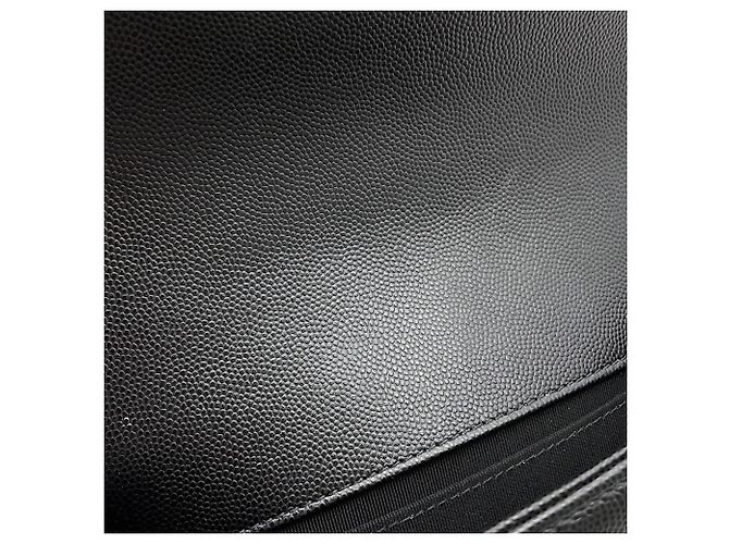 Borsa a tracolla Chanel Boy Matelassé Nera Nero - vista 9