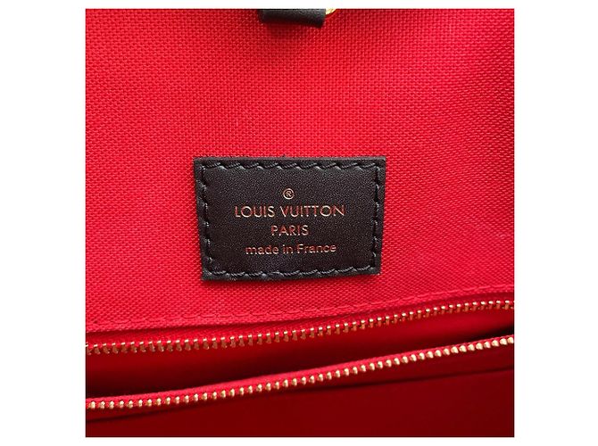 Borsa Tote Louis Vuitton Monogram Reverse Giant OnTheGo MM Marrone - vista 13