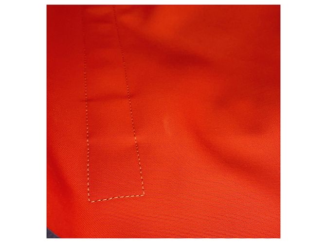 Hermès Sac de Pansage Groom Handbag Rosso Blu navy - vista 10