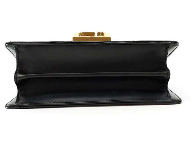 Borsa Christian Dior Macro Cannage Ange Mini Nero - vista 3