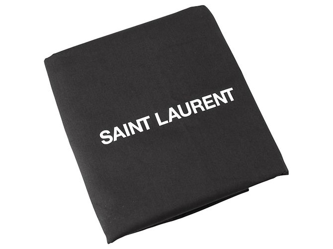 Borsa Tote Yves Saint Laurent in nylon nero - vista 12