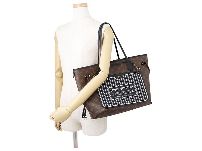 Bolso Tote Louis Vuitton Monogram Negro - vista 6