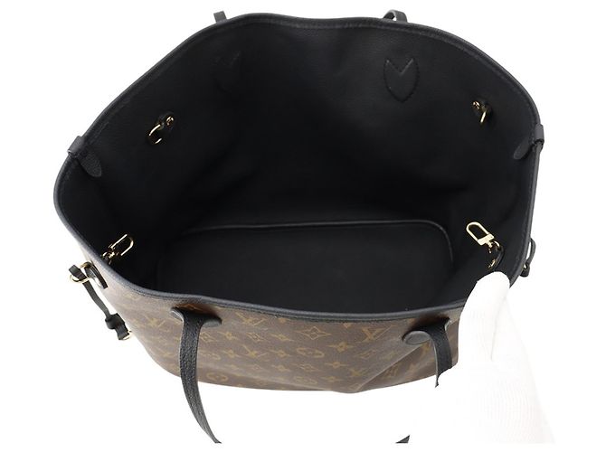 Bolso Tote Louis Vuitton Monogram Negro - vista 7