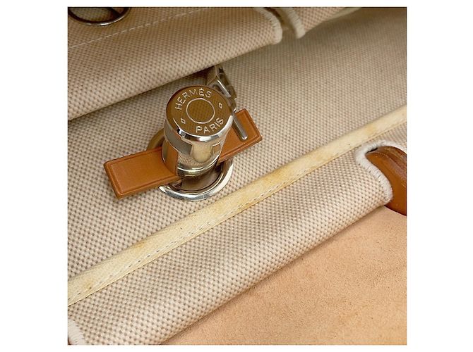 Hermès Borsa a tracolla Hermes Her Bag MM Crudo - vista 12