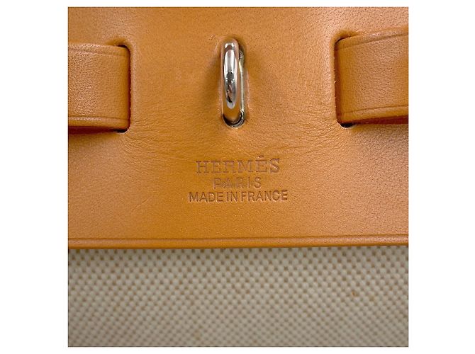 Hermès Borsa a tracolla Hermes Her Bag MM Crudo - vista 16