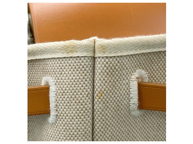 Hermès Borsa a tracolla Hermes Her Bag MM Crudo - vista 6