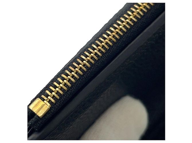 Cartera Tri-fold Louis Vuitton Monogram Empreinte Negro Beige - vista 13