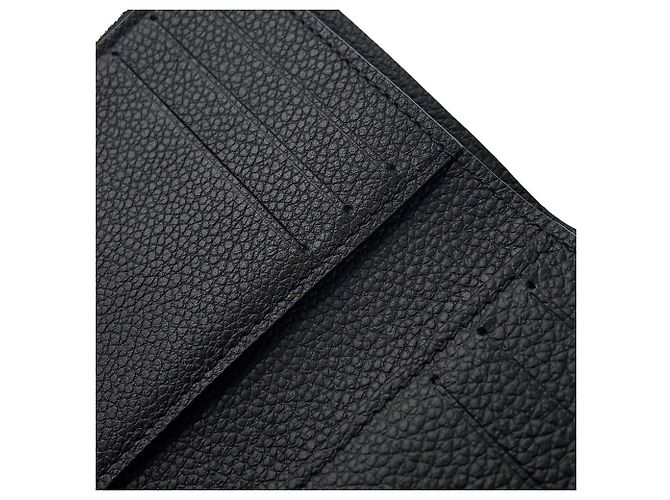 Cartera Tri-fold Louis Vuitton Monogram Empreinte Negro Beige - vista 8