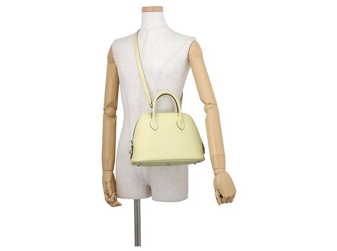 Hermès Borsa a tracolla Hermes Bolide 1923 25 Verso Jaune Giallo - vista 5