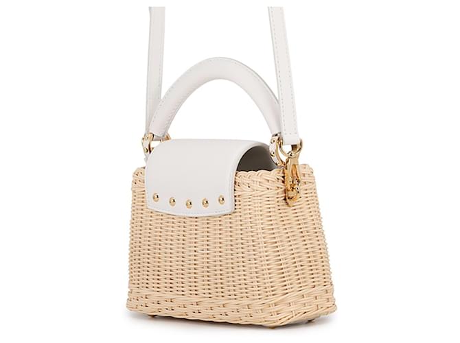 Borsa Louis Vuitton Capucines MINI Marrone - vista 2