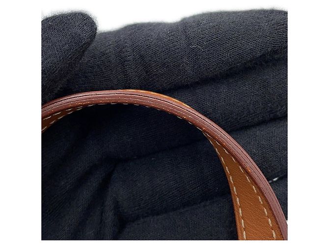 Hermès Borsa Hermes Kara Mini in Gold D'oro - vista 14