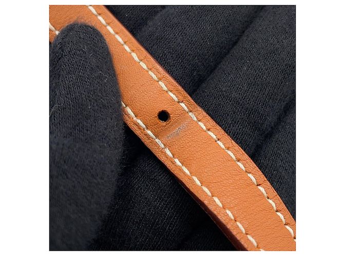 Hermès Borsa Hermes Kara Mini in Gold D'oro - vista 16