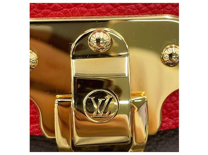 Borsa a tracolla Louis Vuitton Monogram Saint-Placide Rosso Monogramma - vista 14