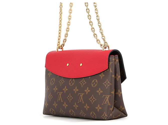 Borsa a tracolla Louis Vuitton Monogram Saint-Placide Rosso Monogramma - vista 2