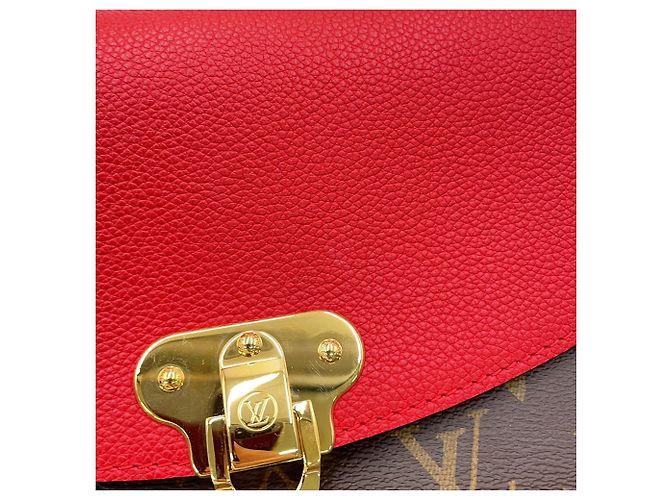 Borsa a tracolla Louis Vuitton Monogram Saint-Placide Rosso Monogramma - vista 8