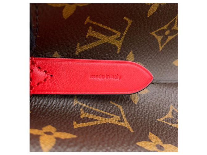 Néonoé Borsa a tracolla Louis Vuitton Monogram NeoNoe MM Rosso Monogramma - vista 17