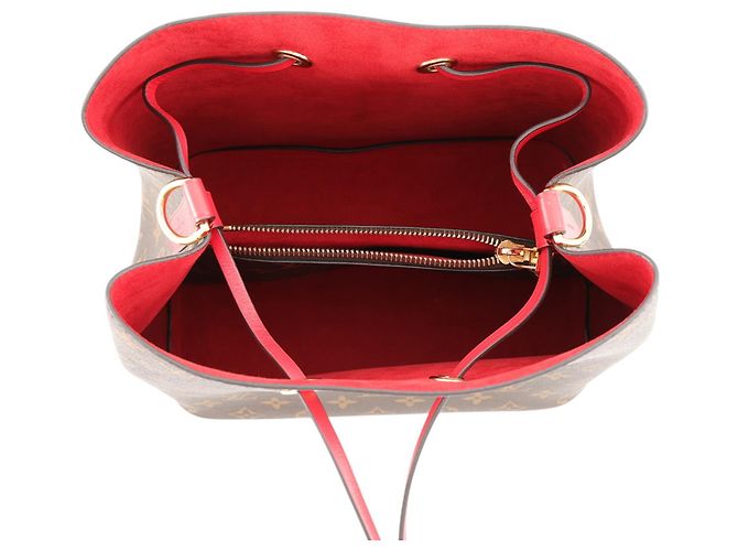 Néonoé Borsa a tracolla Louis Vuitton Monogram NeoNoe MM Rosso Monogramma - vista 6
