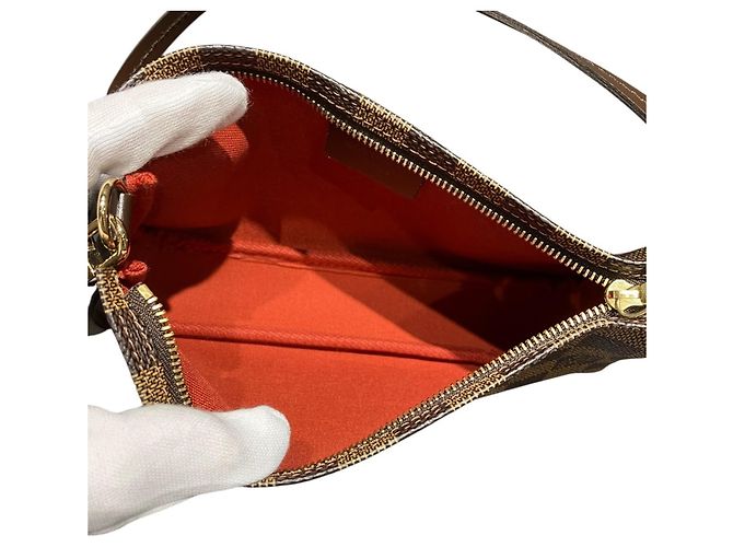 Borsa accessorio Louis Vuitton Navona Damier ebene - vista 5