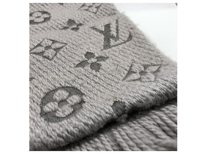 Louis Vuitton Stola Grau Braun - Ansicht 10
