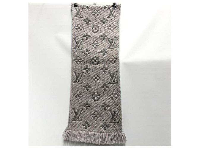 Louis Vuitton Stola Grau Braun - Ansicht 2