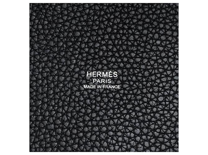 Hermès Borsa Hermes Picotin Lock MM Nero - vista 13