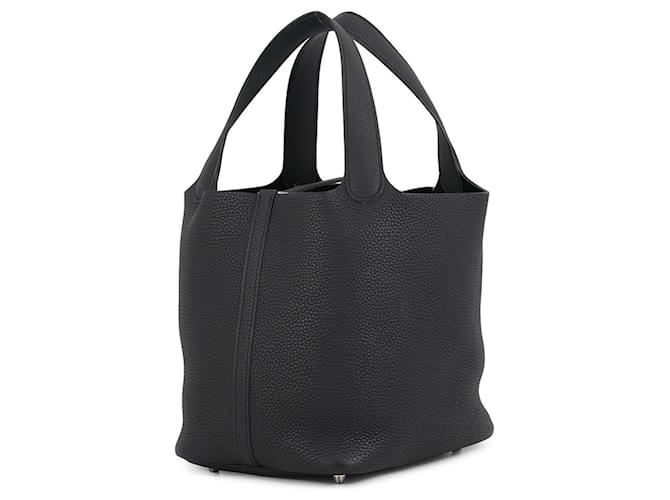 Hermès Borsa Hermes Picotin Lock MM Nero - vista 2