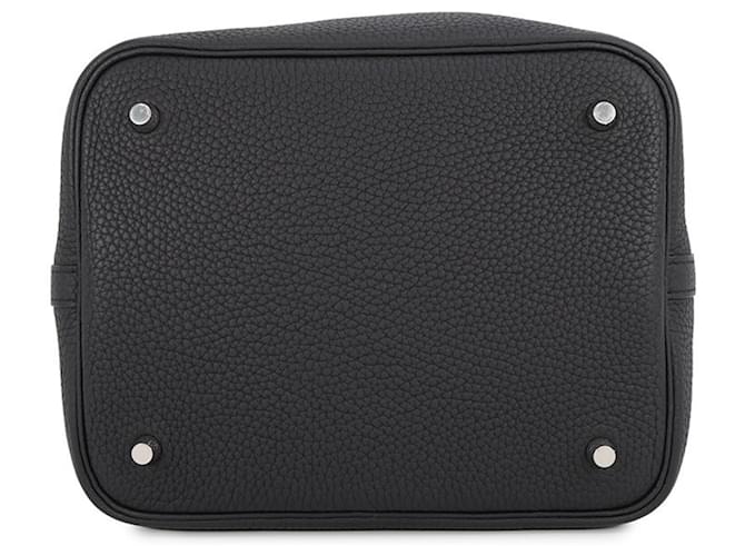 Hermès Borsa Hermes Picotin Lock MM Nero - vista 3