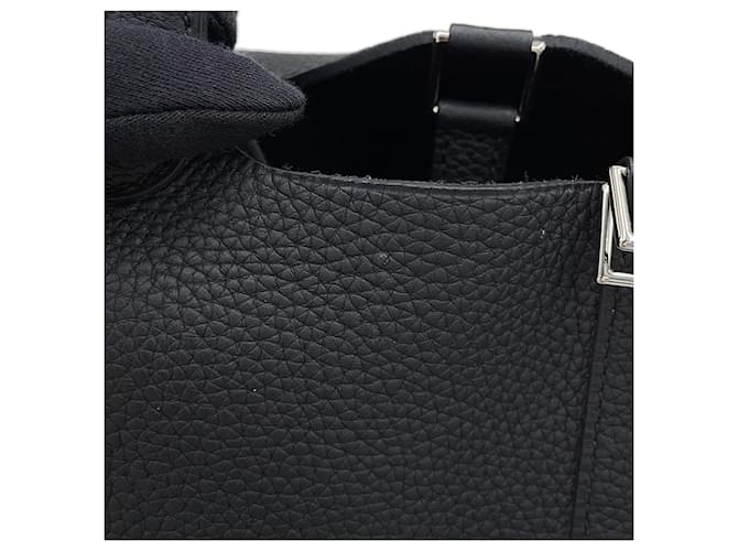 Hermès Borsa Hermes Picotin Lock MM Nero - vista 9