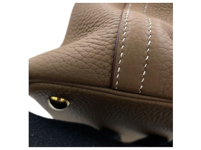 Hermès Borsa a mano Hermes Bolide 31 Taupe - vista 11