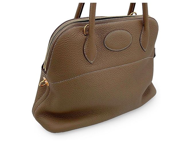 Hermès Borsa a mano Hermes Bolide 31 Taupe - vista 12