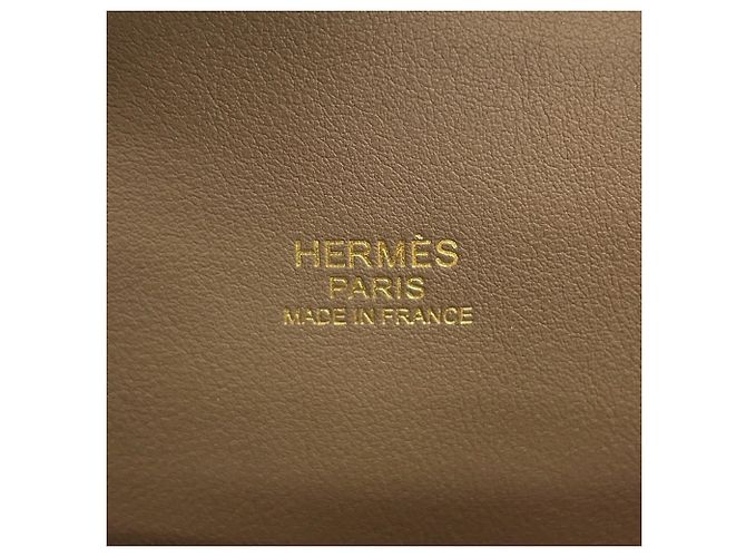 Hermès Borsa a mano Hermes Bolide 31 Taupe - vista 14