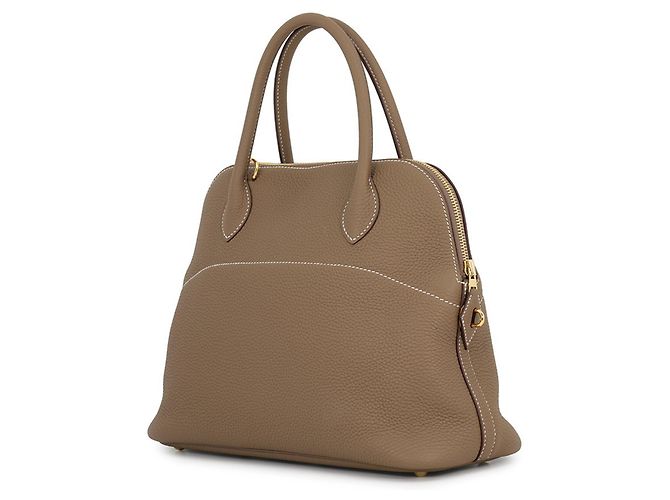 Hermès Borsa a mano Hermes Bolide 31 Taupe - vista 2
