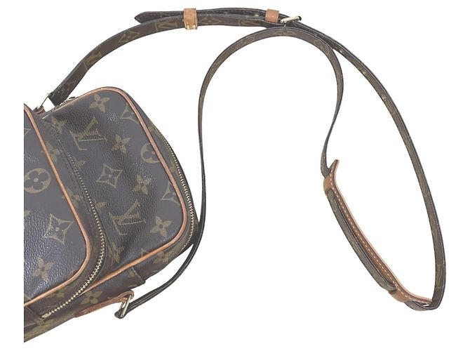 Bolso de hombro Louis Vuitton Amazon Castaño Monograma - vista 8