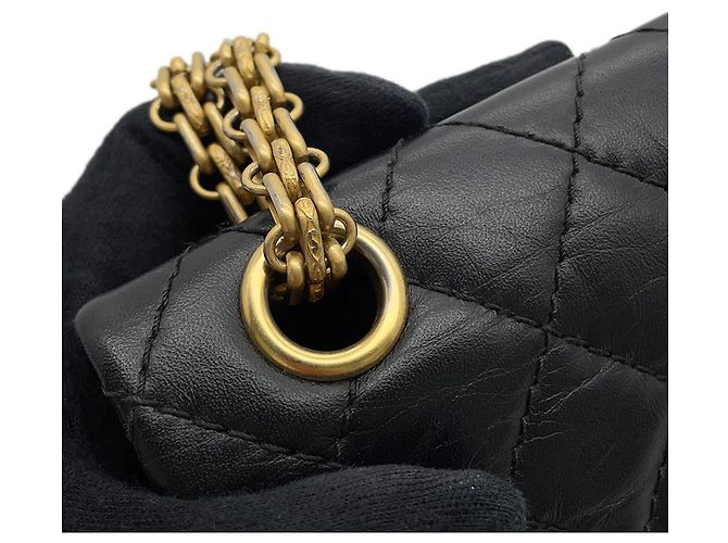 Borsa a tracolla con catena Chanel Matelassé Nero - vista 11