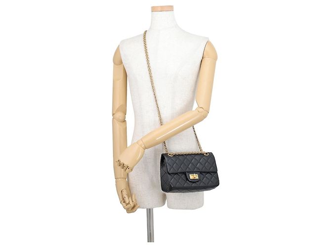 Borsa a tracolla con catena Chanel Matelassé Nero - vista 5