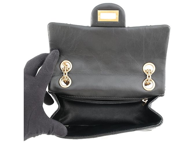 Borsa a tracolla con catena Chanel Matelassé Nero - vista 6